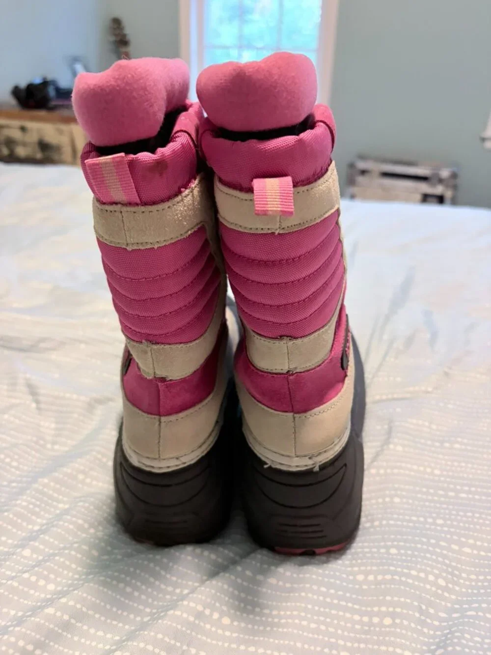 Totes Jenny Pink Winter Boots LN Girls 5M